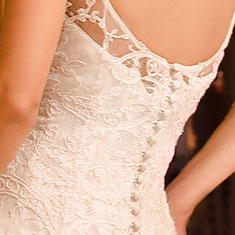 Ava Wedding Dress Detail