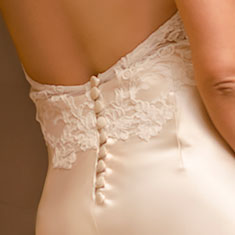 Olivia Wedding Dress Detail