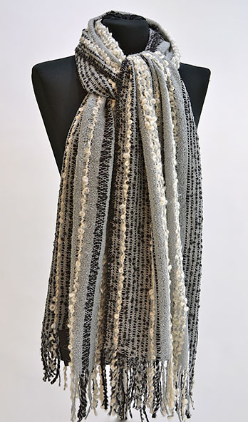 Silver - Grey Scarf