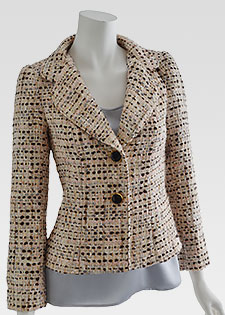 CLASSIC TWEED TAILORED JACKET