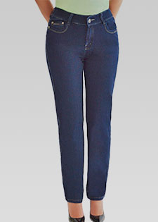 CLASSIC HIGH RISE STRAIGHT LEG JEANS