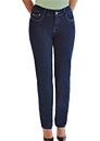 CLASSIC HIGH RISE STRAIGHT LEG JEANS