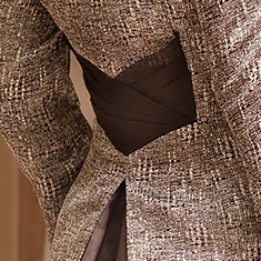 Grey / Silver Coat Detail